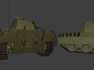 pantera ausf a tanks 3D Print Model