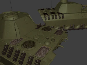 pantera ausf a tanks 3D Print Model