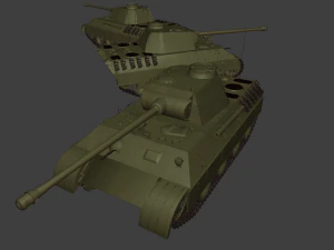 pantera ausf a tanks 3D Print Model