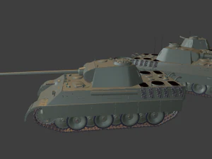 pantera ausf a tanks 3D Print Model