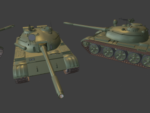 t 55 tanks 3D Print Model