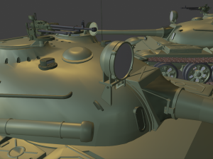 t 55 tanks 3D Druckmodell