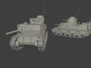 m3 lee tanks 3D Print Model