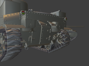 m3 lee tanks 3D प्रिंट मॉडल