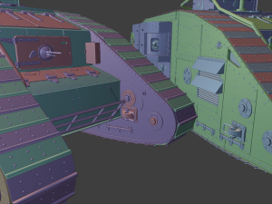 mark v tanks 3D Print Model