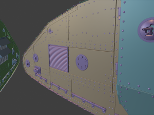 mark v tanks 3D Print Model