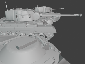 m26 pershing tanks Modello di stampa 3D