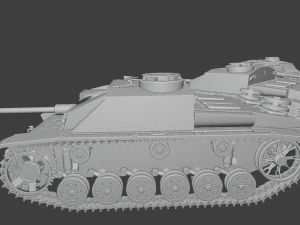 stug iii ausf g tanks 3D Print Model