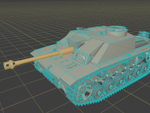 stug iii ausf g tanks 3D Print Model