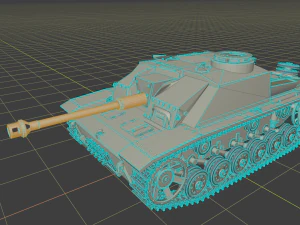 stug iii ausf g tanks 3D Print Model