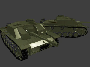 stug iii ausf g tanks 3D Print Model