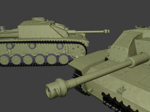 stug iii ausf g tanks 3D Print Model