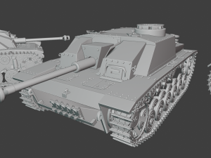 stug iii ausf g tanks 3D Print Model