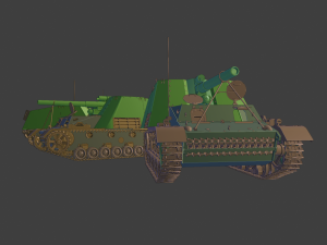 sdkfz hummel tanks Modello di stampa 3D
