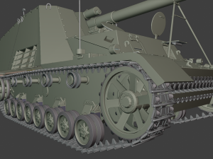 sdkfz hummel tanks Modello di stampa 3D
