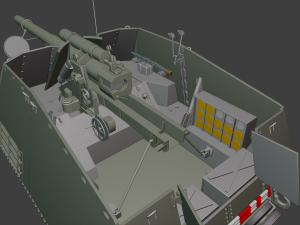 sdkfz hummel tanks Modello di stampa 3D