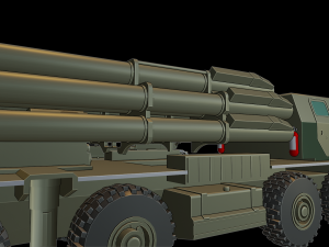 9a52 smerch2 3D Принт Модель