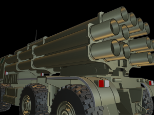 9a52 smerch2 3D Принт Модель