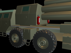 9a52 smerch2 3D Принт Модель