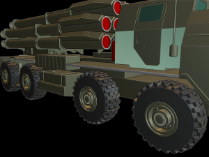 9a52 smerch2 3D Принт Модель