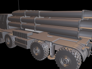 9a52 smerch2 3D Принт Модель