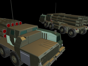 9a52 smerch2 3D Принт Модель