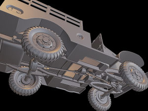 dodge wc 51 3D Принт Модель
