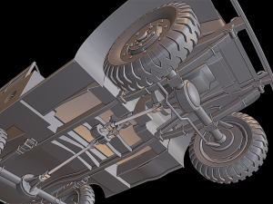 dodge wc 51 3D Принт Модель