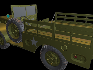 dodge wc 51 3D Принт Модель