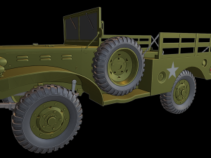 dodge wc 51 3D Принт Модель