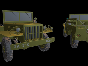 dodge wc 51 3D Принт Модель