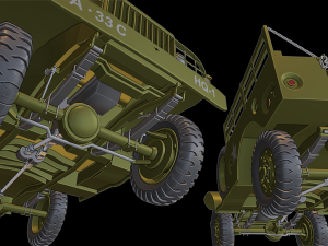 dodge wc 51 3D Принт Модель