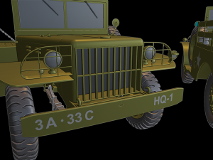 dodge wc 51 3D Принт Модель