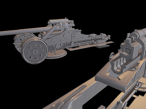 morser17 tanks Model Cetak 3D