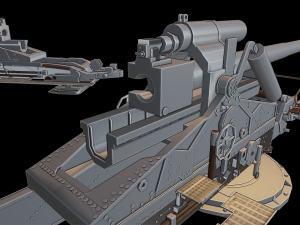 morser17 tanks Model Cetak 3D