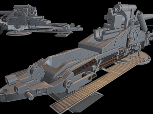 morser17 tanks Model Cetak 3D