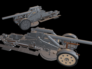 morser17 tanks Model Cetak 3D