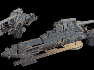 morser17 tanks Model Cetak 3D