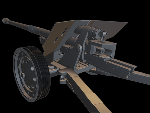 pac canon 3D Print Model