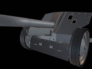 pac canon 3D Print Model