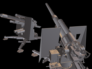 pac shield canon Modello di stampa 3D
