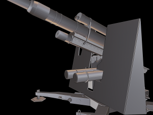 pac shield canon Modello di stampa 3D