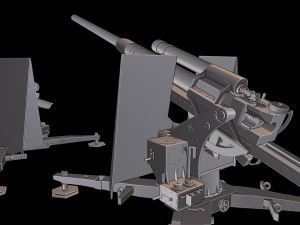 pac shield canon Modello di stampa 3D