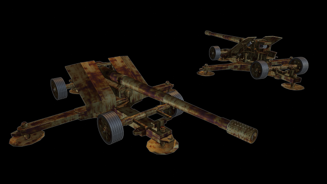 pak44 canon 3D 打印模型 .c4d .max .obj .3ds .fbx .stl .blend 
