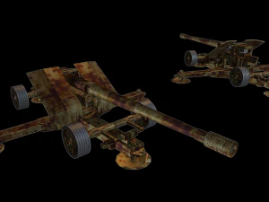 kanon pak44 Model Cetak 3D