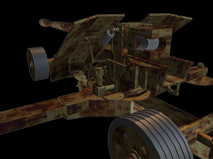 pak44 canon 3D 打印模型