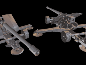 pak44 canon 3D 打印模型