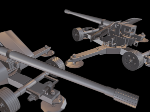 pak44 canon 3D 打印模型
