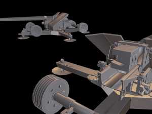 pak44 canon 3D 打印模型