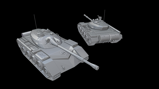 bt-85 mongoose tanks 3D प्रिंट मॉडल .c4d .max .obj .3ds .fbx .stl .blend 